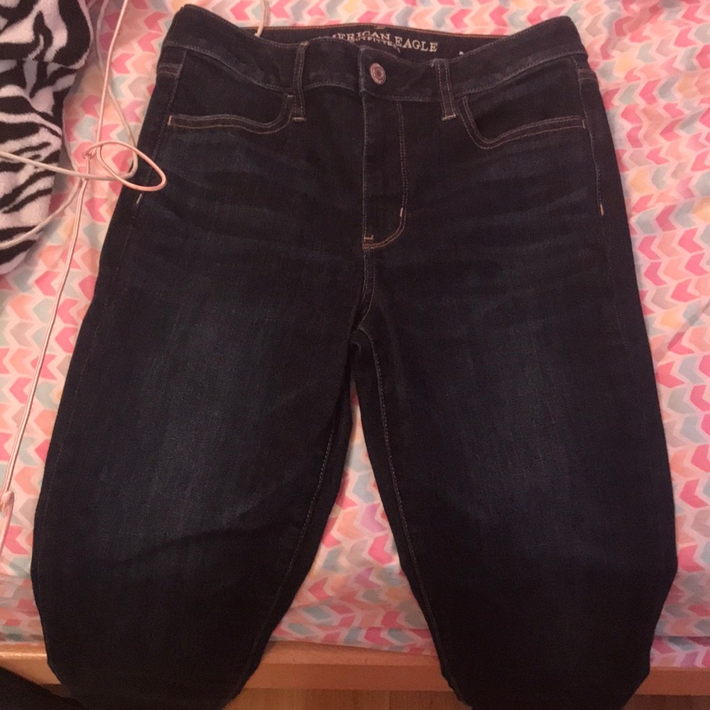 American Eagle super stretch jeans dark wash